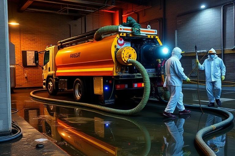 Emergency Sewage Extraction
